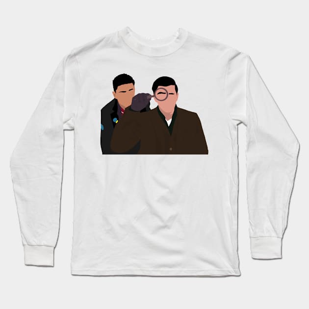 Edwin Paine and Charles Rowland from Dead Boy Detectives Long Sleeve T-Shirt by Raywolf